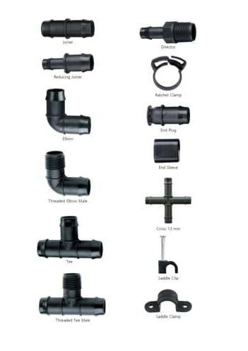 Aldgate Pump Sales and Service Low Density Poly Pipe Fittings